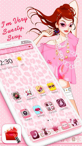 Sweet Sexy Girl Theme screenshot 2