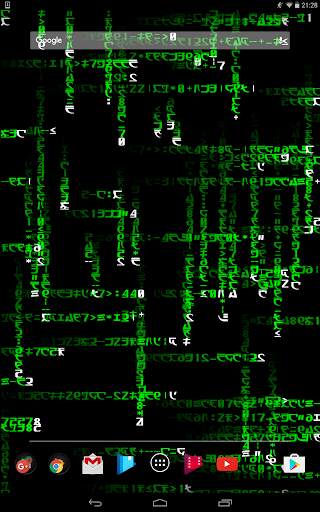 Matrix Effect Live Wallpaper screenshot 16