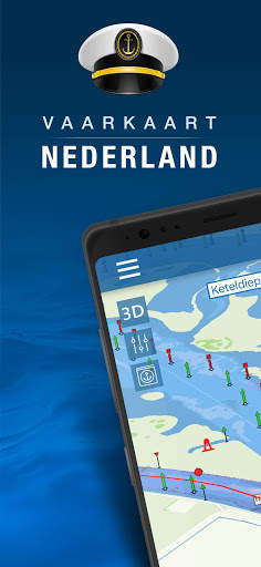 Vaarkaart Nederland 1 تصوير الشاشة
