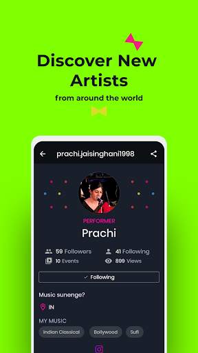 Ombre - Join live music events globally from home screenshot 7