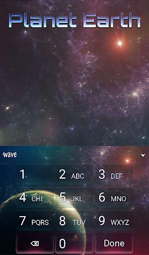 Earth Animated Keyboard + Live Wallpaper screenshot 5