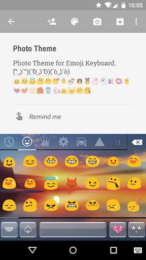 Photo Emoji Keyboard Theme screenshot 2