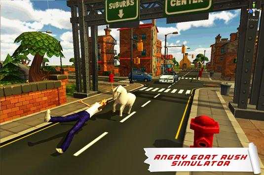 Angry Goat Rush Simulator screenshot 3