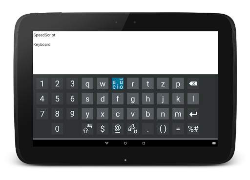 SpeedScript Tastatur free screenshot 24