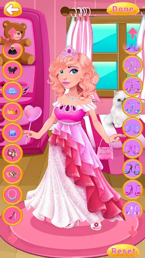 Princess dress up game screenshot 3