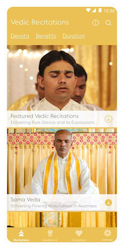 Maharishi Veda screenshot 2