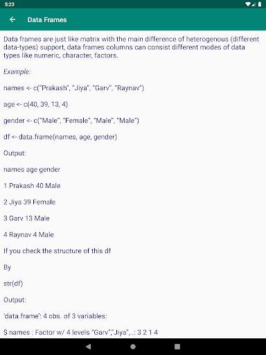 Data Science with R & Python Free Offline Tutorial screenshot 22