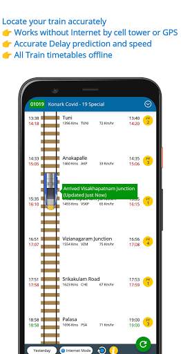 Spot My Train- Indian Railway Offline,Train status screenshot 3