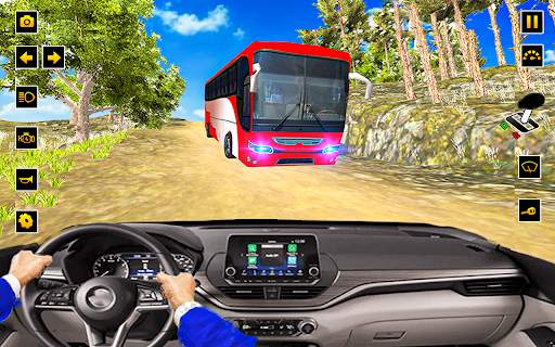 Drive Hill Coach Bus Simulator: Permainan Bas 2019 screenshot 1