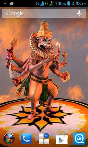 3D Narasimha Live Wallpaper screenshot 4
