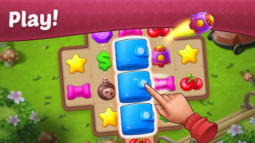 Bitcoin Girl - Home Design Match 3 screenshot 3