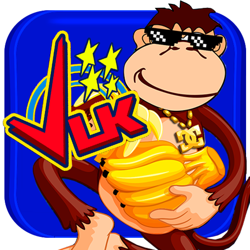 Monkey funny icon