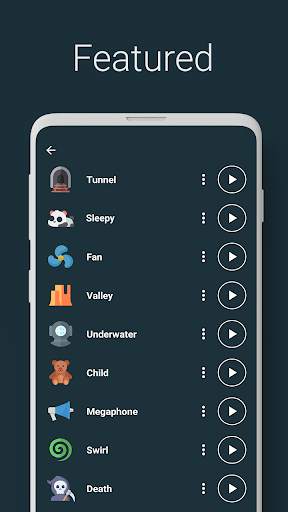 Voice Changer - Audio Effects screenshot 3