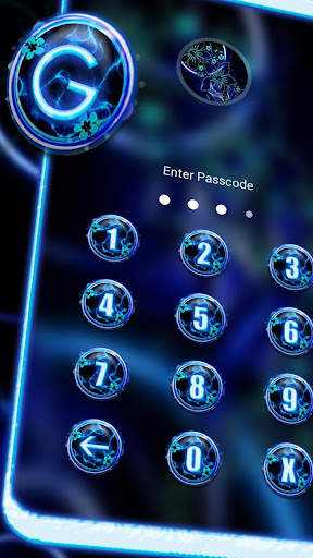 Dark Blue Fractal Launcher screenshot 5