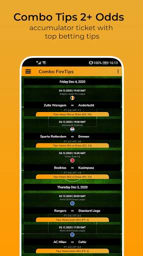 Fixed Matches: 1X2, HT/FT, Und screenshot 4