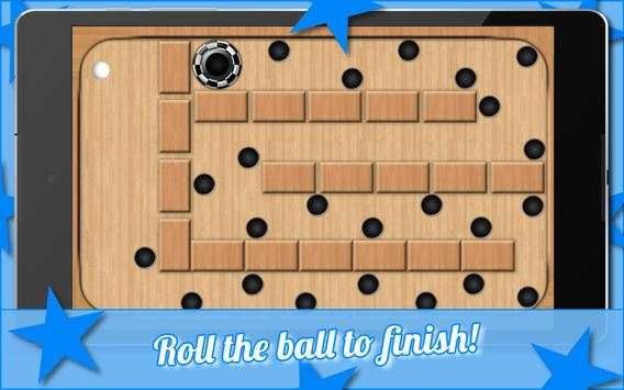 Permainan Bola: Labyrinth 2D screenshot 5