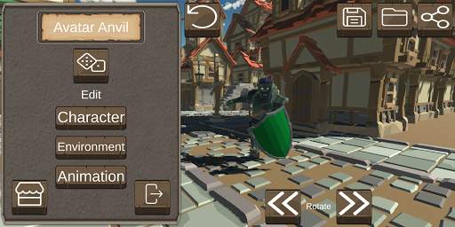 Avatar Anvil: 3d Animated Character Creator screenshot 1