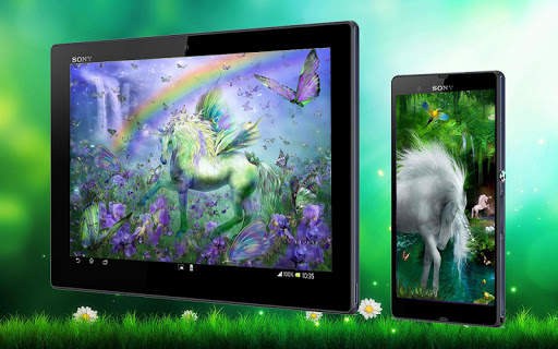 Magic Unicorn Live Wallpaper screenshot 4