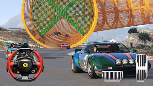 Jumping Car Racing Games–Mega Ramps Ultimate Races screenshot 3
