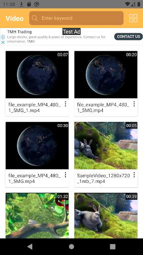 Vid Play: HD Video Downloaded Player screenshot 1