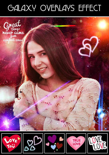 Galaxy Photo Overlay Effect 3 تصوير الشاشة