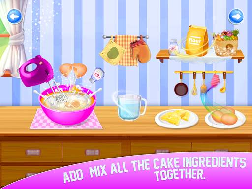 Cake Maker Sweet Bakery Games screenshot 3