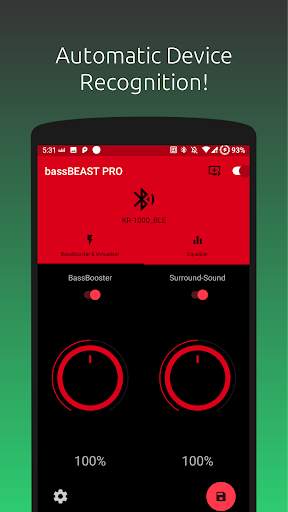 Bassverstärker Bass Booster & Equalizer FREE screenshot 2