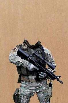 SWAT Man Photo Suit 3 تصوير الشاشة