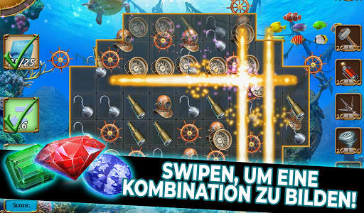 Treasure Match 3 Match-3-Spiel screenshot 1
