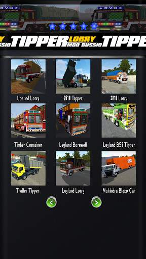 Tipper Lorry Mod Bussid screenshot 6
