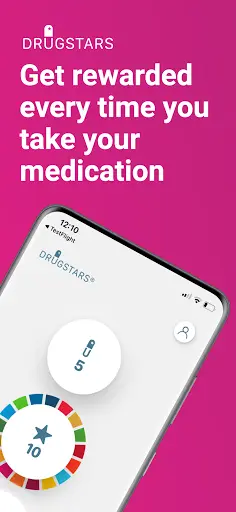 Pill Reminder & Medication Tracker - DrugStars screenshot 1
