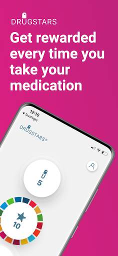 Pill Reminder & Medication Tracker - DrugStars screenshot 1