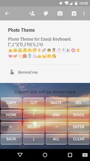 Photo Emoji Keyboard Theme screenshot 3