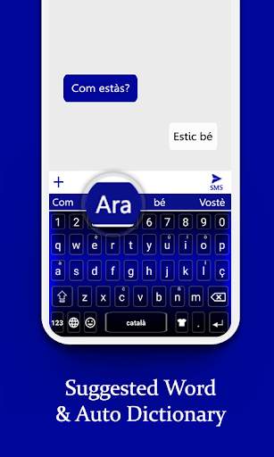 Catalan Color Keyboard: Catalan Typing keyboard screenshot 3