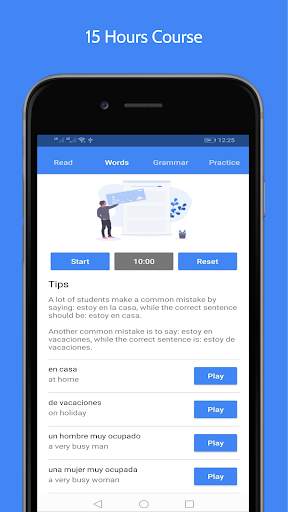 Learn Spanish Offline screenshot 3