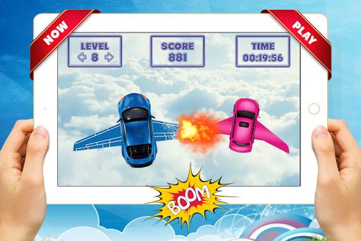 Flying Car Racing Simulator 5 تصوير الشاشة