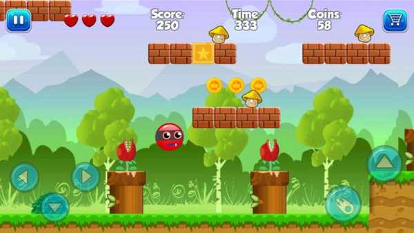 Super Bounce Red Classic Ball Adventure screenshot 5