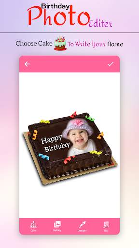 Birthday Photo Editor screenshot 4