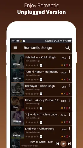 Romantic Songs Download - Top Romantic Music скриншот 3