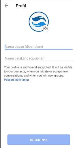 ETOS messenger screenshot 2