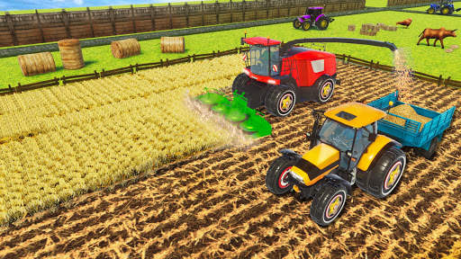Modern Drone Farming 2020: Tractor Games screenshot 2