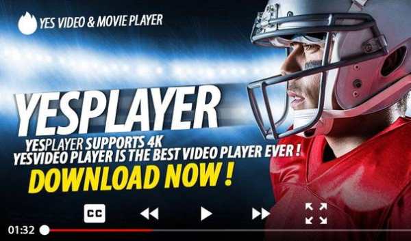 YES Player : HD Video player & Movie Player 2018 1 تصوير الشاشة