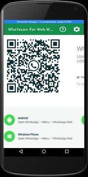 WhatScan For Web Whatsapp screenshot 1