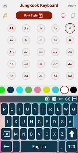 BTS Jungkook Keyboard screenshot 6