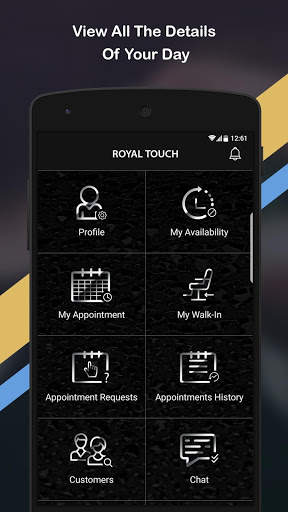 Royal Touch Appointment App screenshot 2