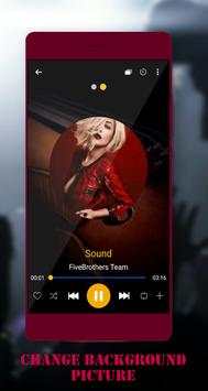 BlackPlayer Music Player screenshot 4