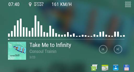 Bit Music - theme for CarWebGuru Launcher screenshot 4