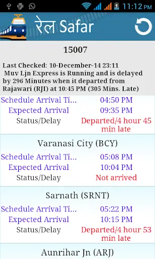 PNR Status , Live Train Status screenshot 3