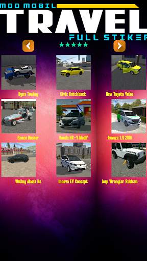 Mod Mobil Travel Full Stiker screenshot 4