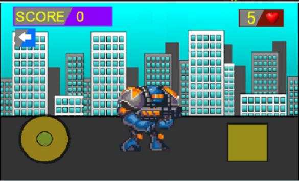 Robot vs Zombie screenshot 2